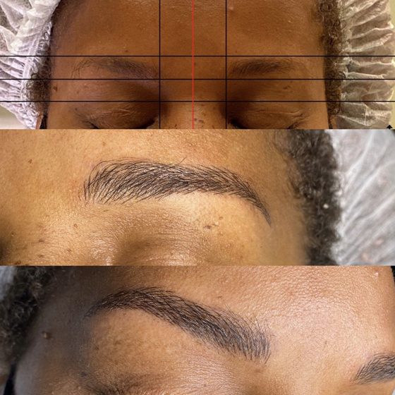microblading results